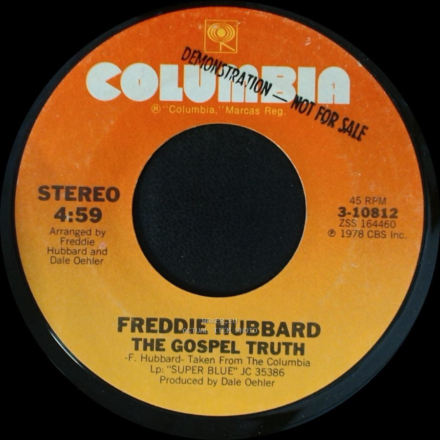 Freddie Hubbard - Super Blue / The Gospel Truth side B