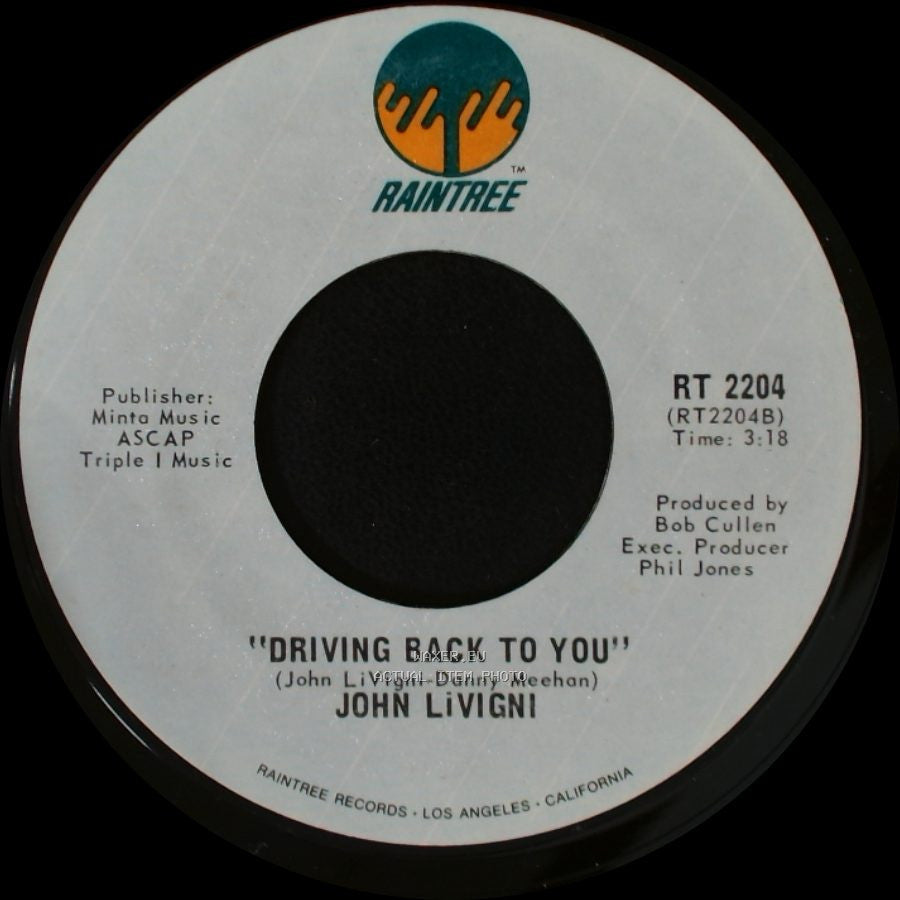 John Livigni - Driving Back To You / Machines side A