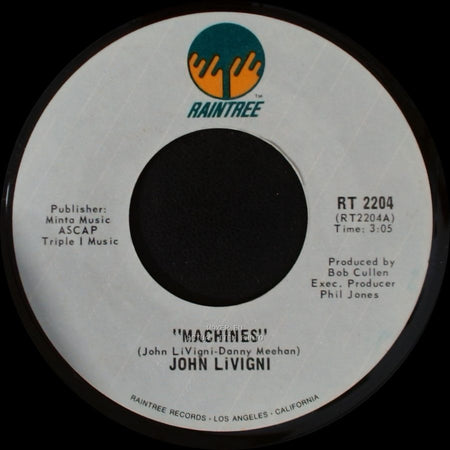 John Livigni - Driving Back To You / Machines side B