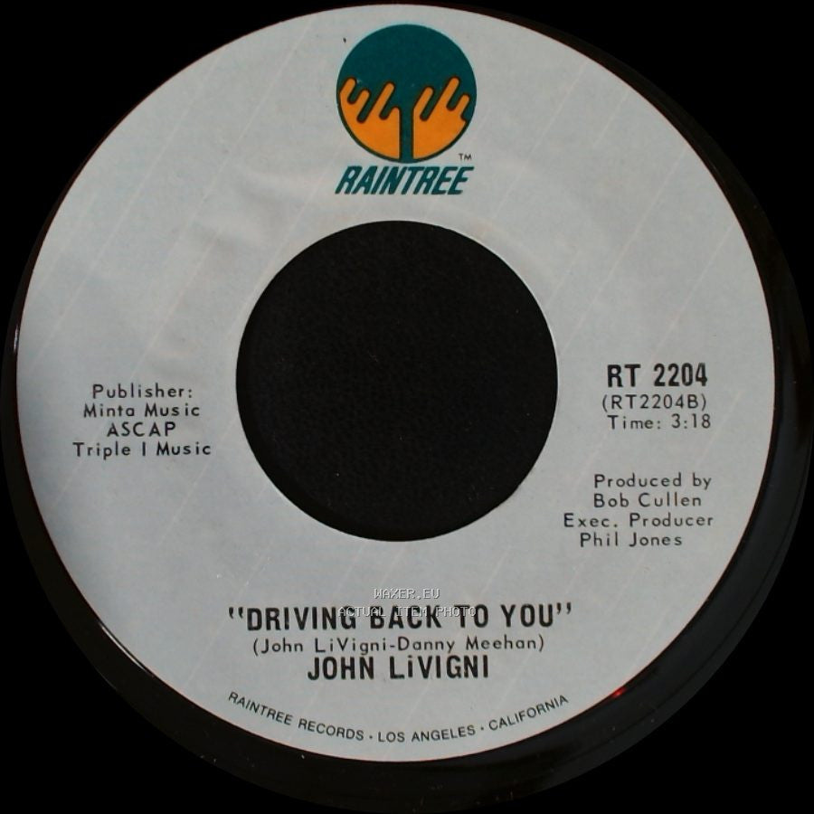 John Livigni - Driving Back To You / Machines side A