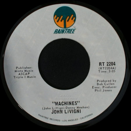 John Livigni - Driving Back To You / Machines side B