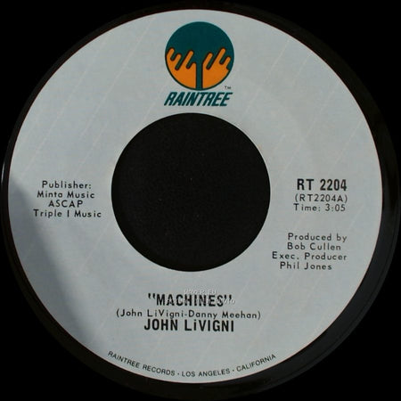 John Livigni - Driving Back To You / Machines side B