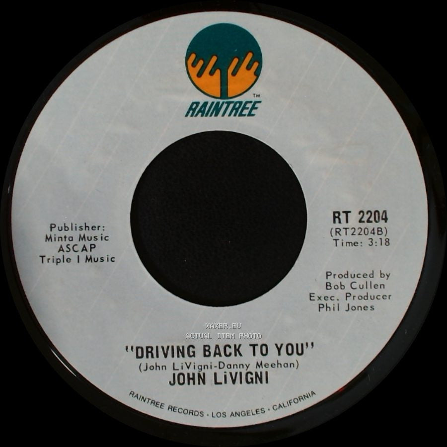 John Livigni - Driving Back To You / Machines side B