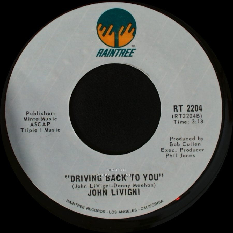 John Livigni - Driving Back To You / Machines side A