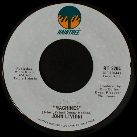 John Livigni - Driving Back To You / Machines side B