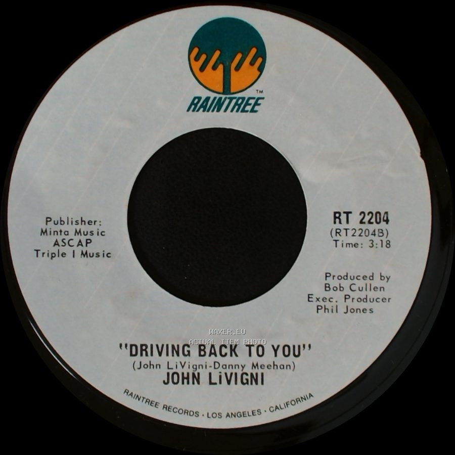 John Livigni - Driving Back To You / Machines side B