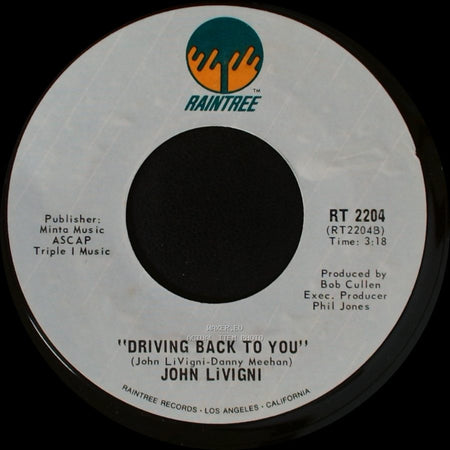 John Livigni - Driving Back To You / Machines side B