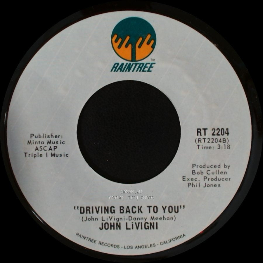 John Livigni - Driving Back To You / Machines side A