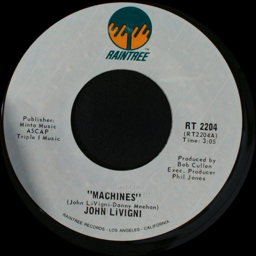 John Livigni - Driving Back To You / Machines side B