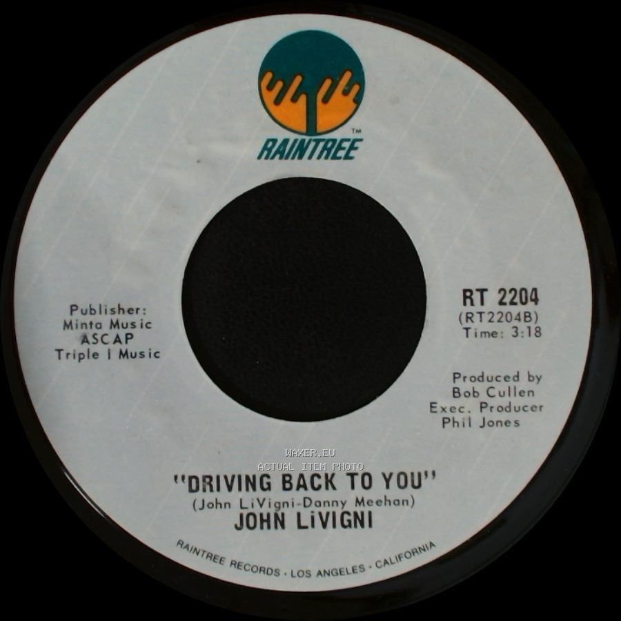 John Livigni - Driving Back To You / Machines side B