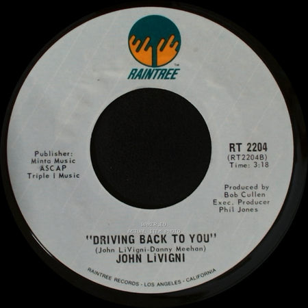 John Livigni - Driving Back To You / Machines side B