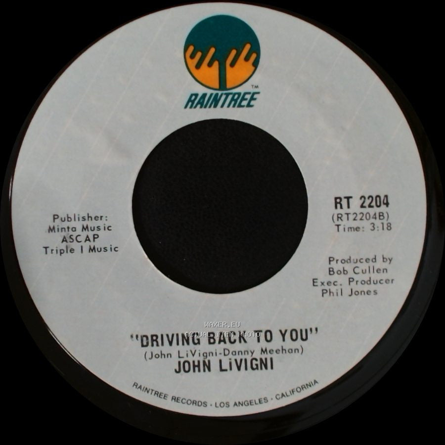 John Livigni - Driving Back To You / Machines side B