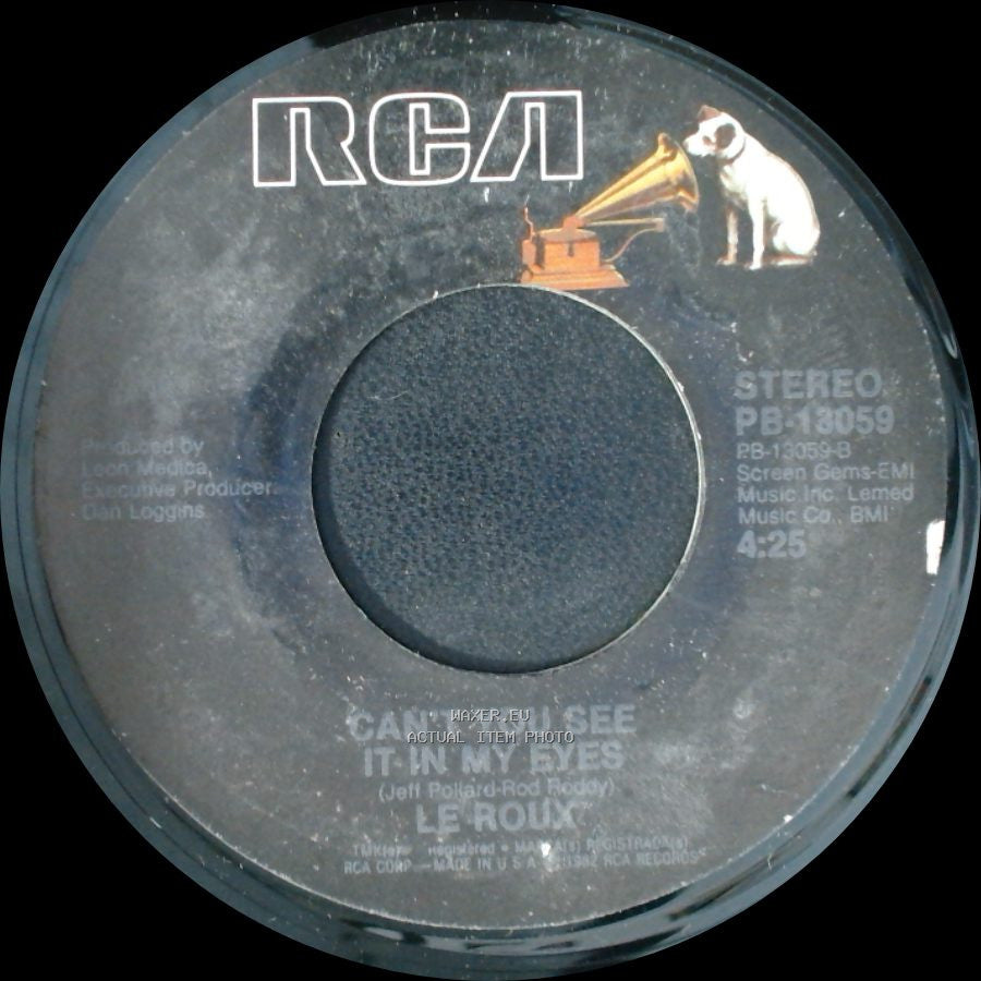 Le Roux - Nobody Said It Was Easy (Lookin' For The Lights) / Can't You See It In My Eyes side A
