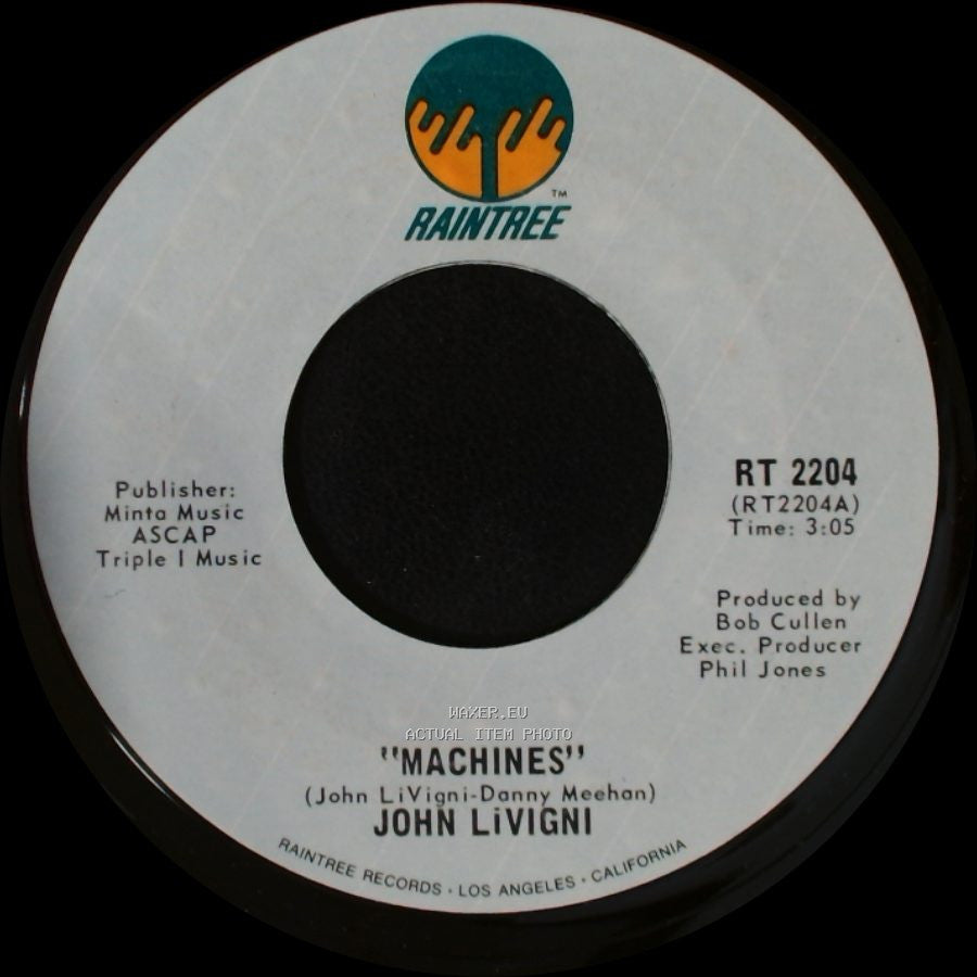 John Livigni - Driving Back To You / Machines side A