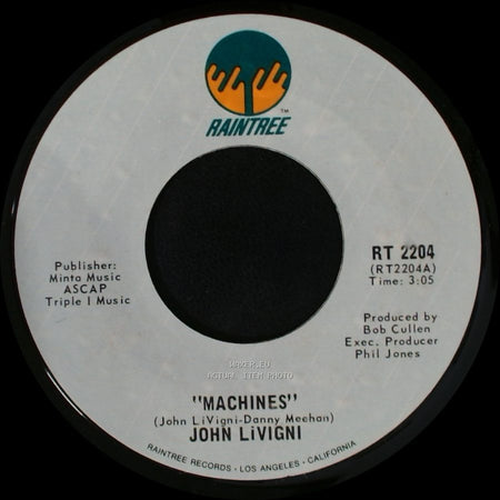 John Livigni - Driving Back To You / Machines side B