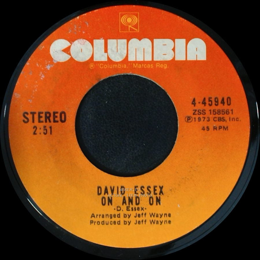 David Essex - Rock On / On And On side B