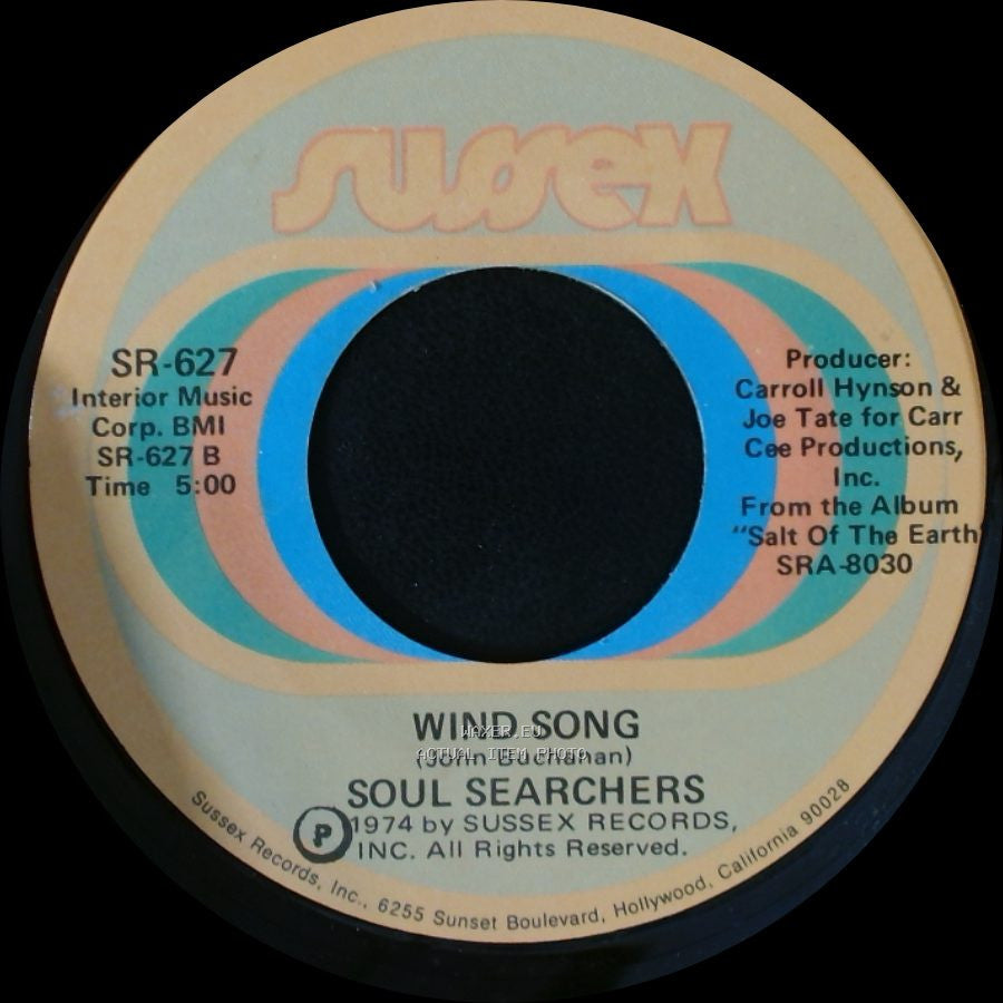 Soul Searchers - Wind Song / If It Ain't Funky side A