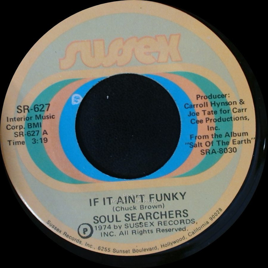 Soul Searchers - Wind Song / If It Ain't Funky side B