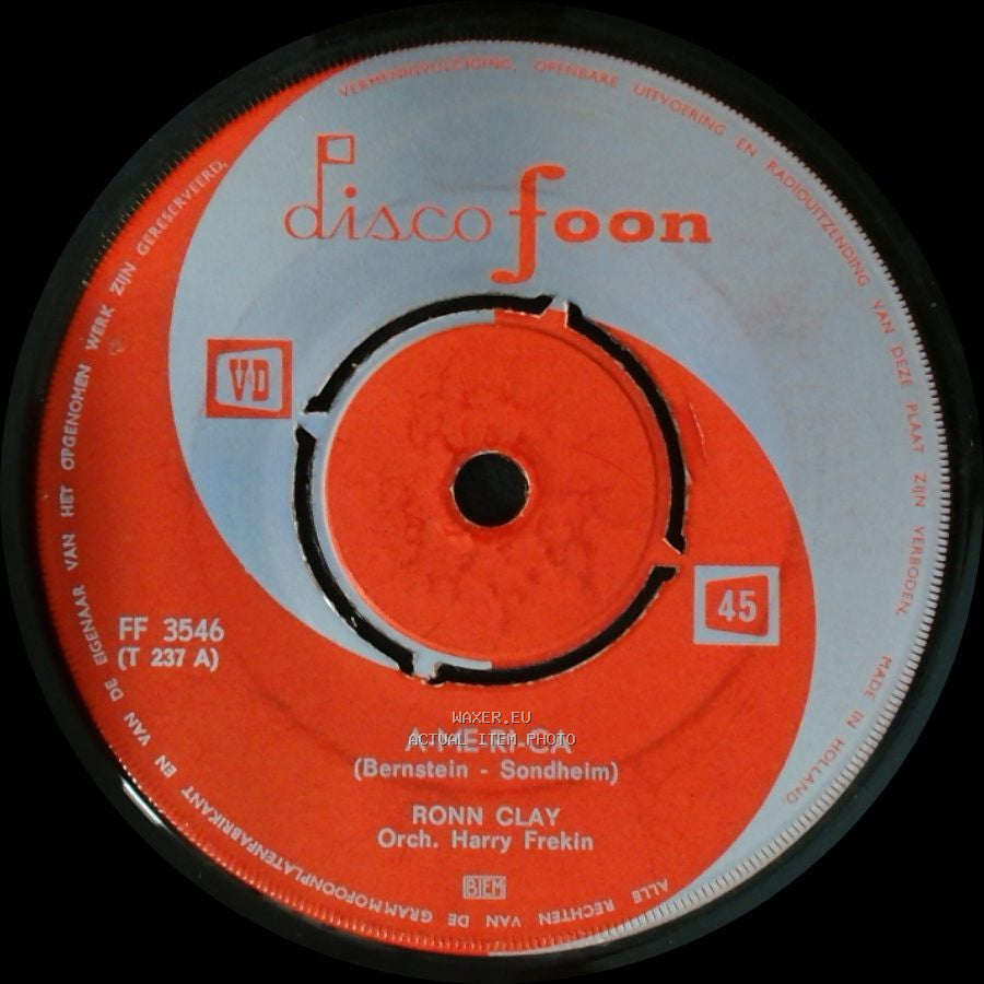 Bud Ashton And His Group / Ronn Clay - Maria Elena (Barcelata) / A-Me-Ri-Ca side B