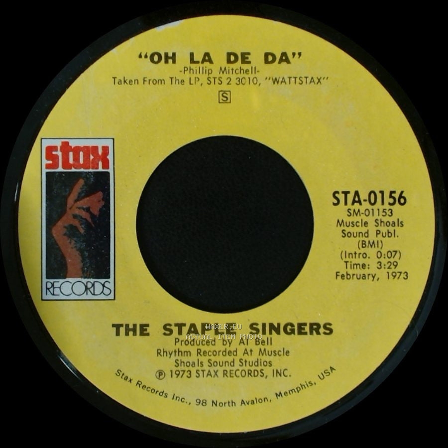 The Staple Singers - Oh La De Da / We The People side A