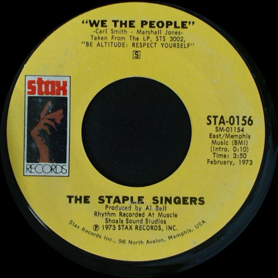 The Staple Singers - Oh La De Da / We The People side B