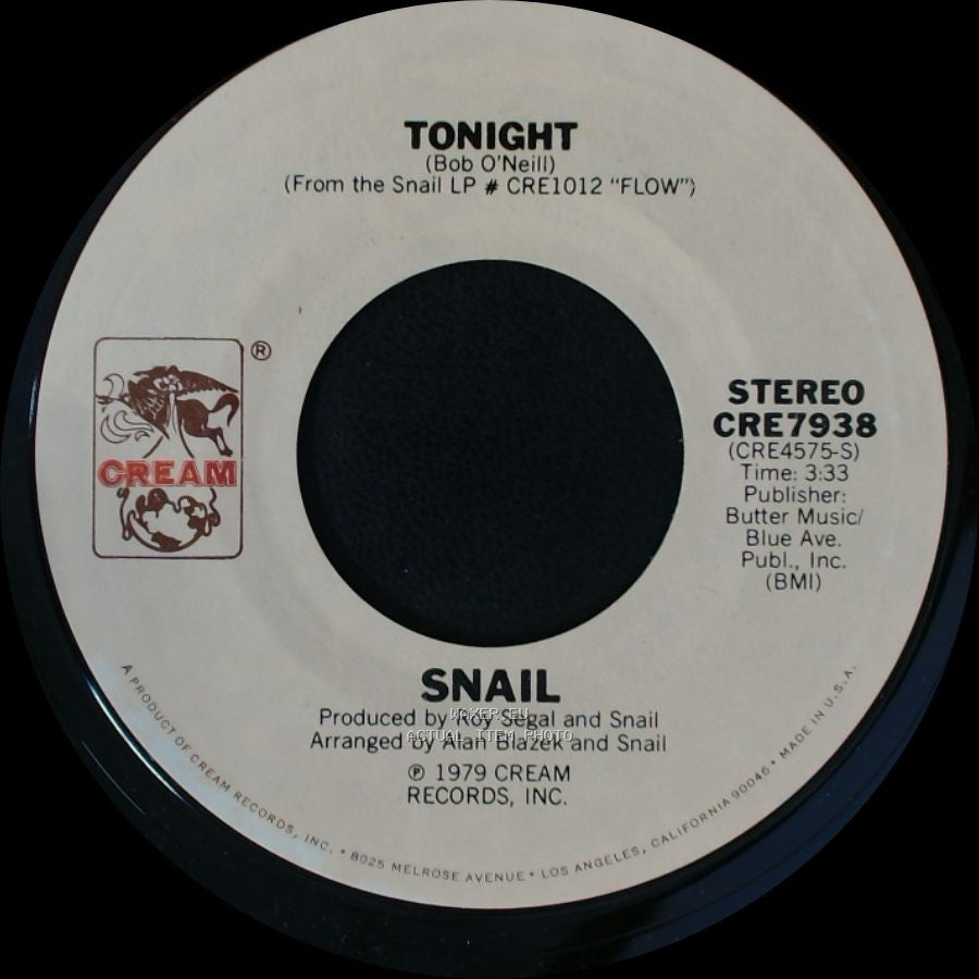 Snail - Tonight / Forever side B