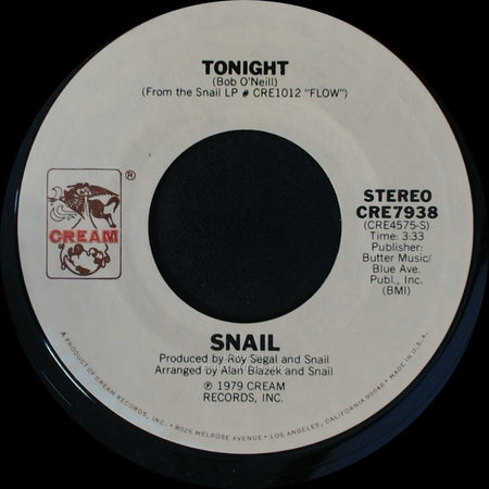 Snail - Tonight / Forever side B