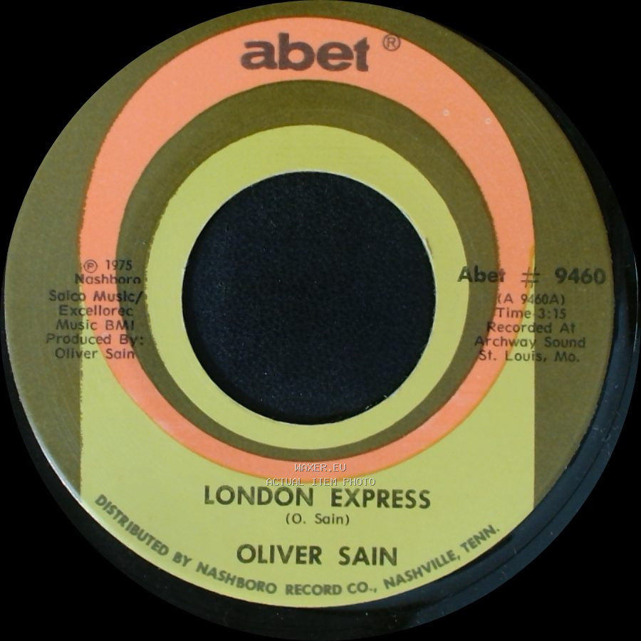 Oliver Sain - London Express / Blowing For Love side A