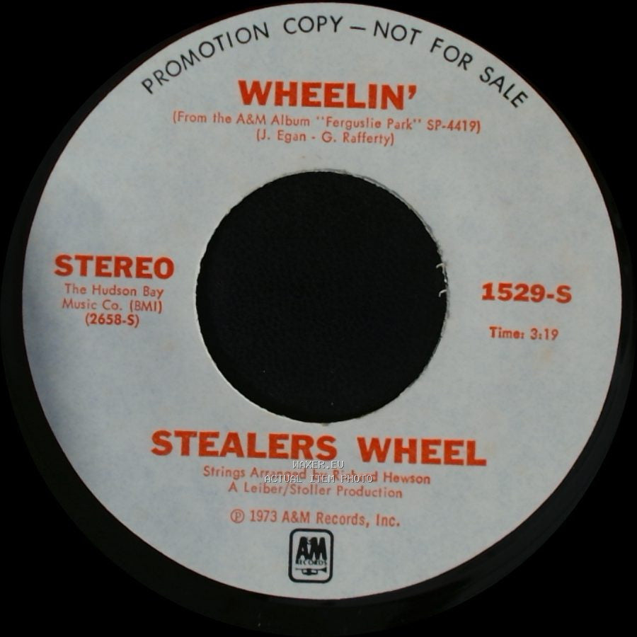 Stealers Wheel - You Put Something Better Inside Of Me / Wheelin' side B