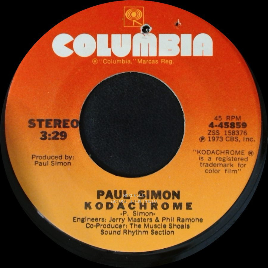 Paul Simon - Tenderness / Kodachrome side B