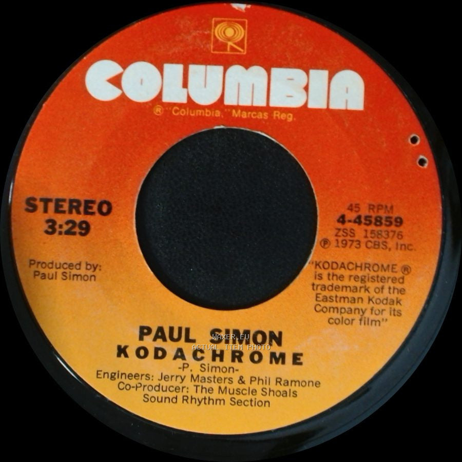 Paul Simon - Tenderness / Kodachrome side A