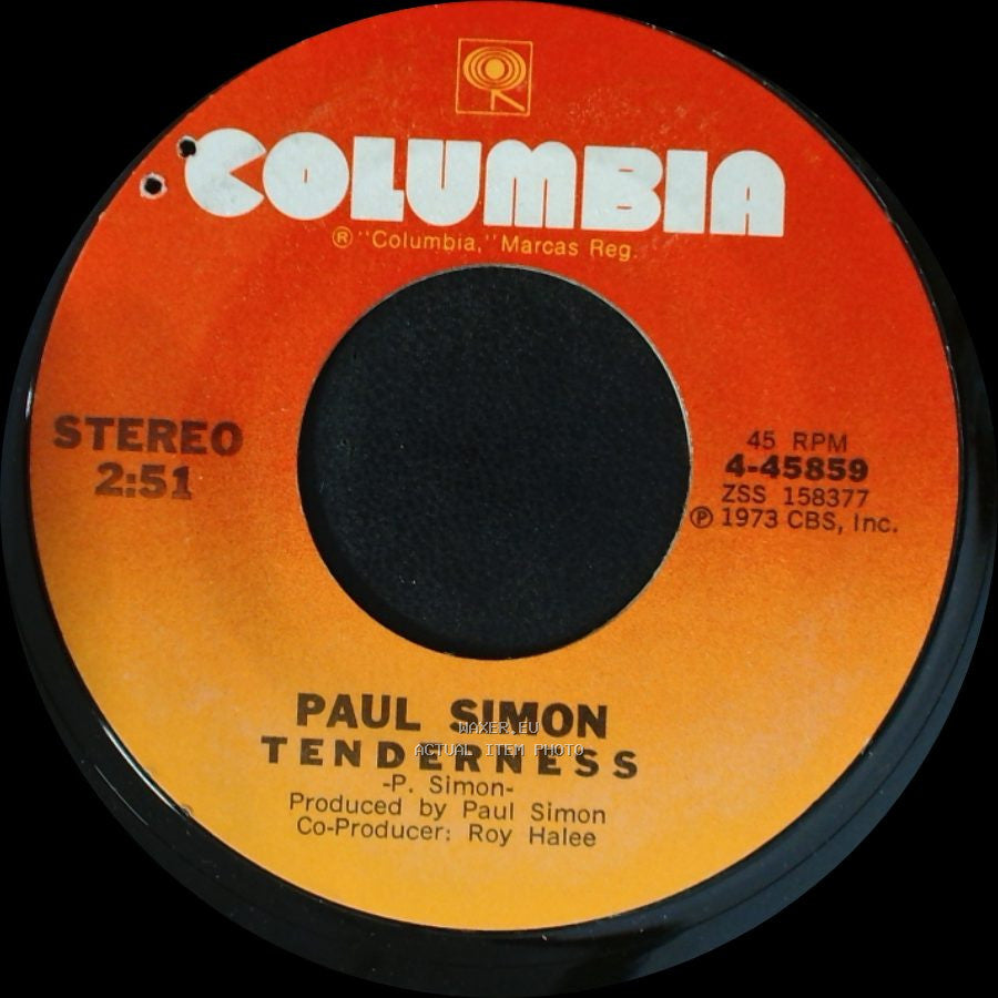 Paul Simon - Tenderness / Kodachrome side B