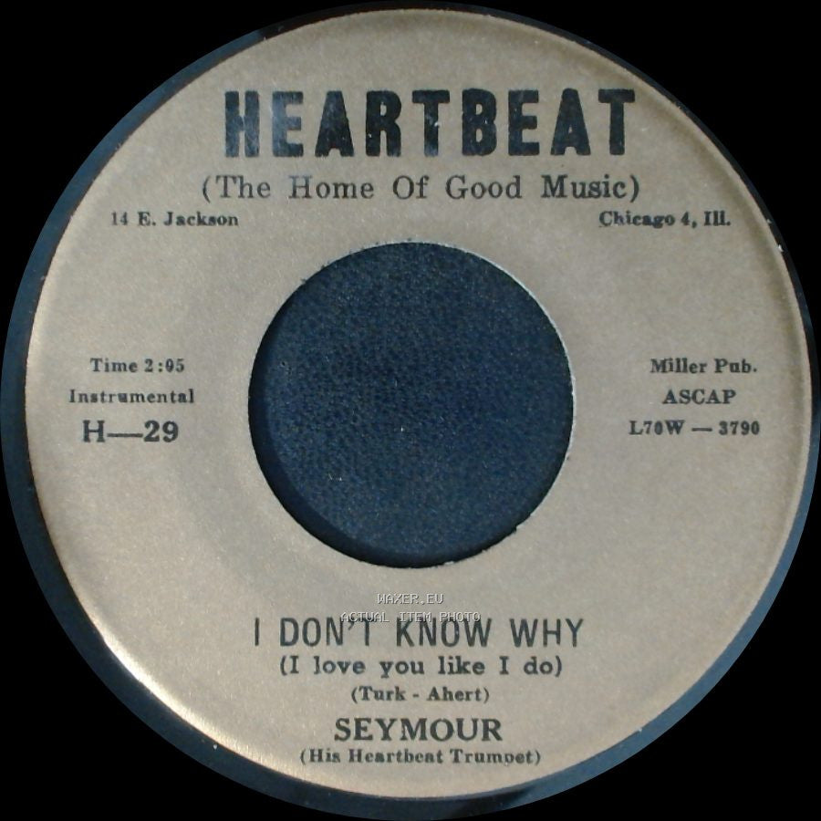Seymour - I Don't Know Why (I Love You Like I Do) / After You've Gone side A
