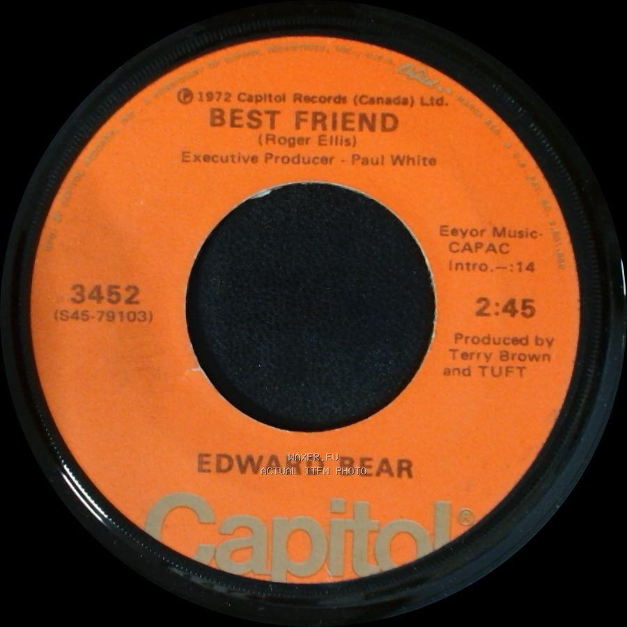 Edward Bear - Best Friend / Last Song side A