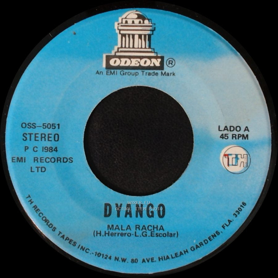 Dyango - Mala Racha / A Donde Vas Amor side A
