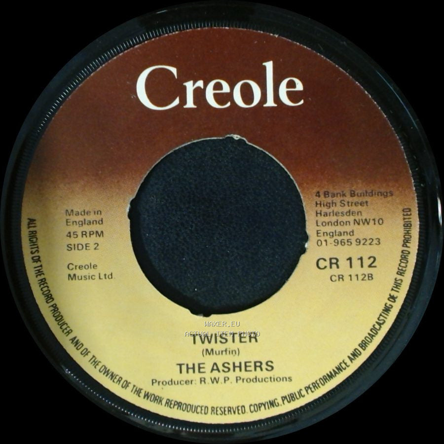 John Asher / The Ashers - Lets Twist Again / Twister side B