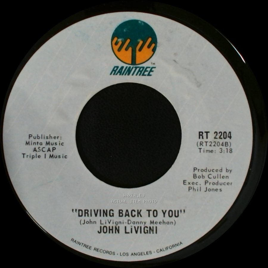 John Livigni - Driving Back To You / Machines side B
