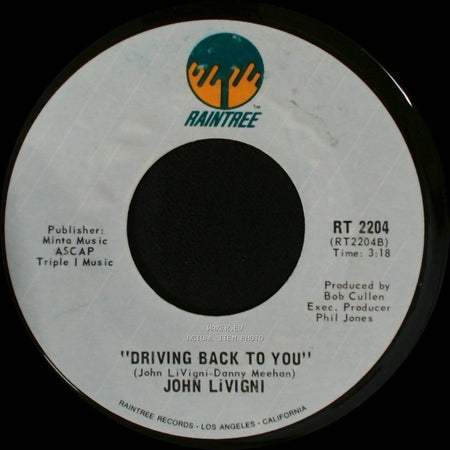 John Livigni - Driving Back To You / Machines side B