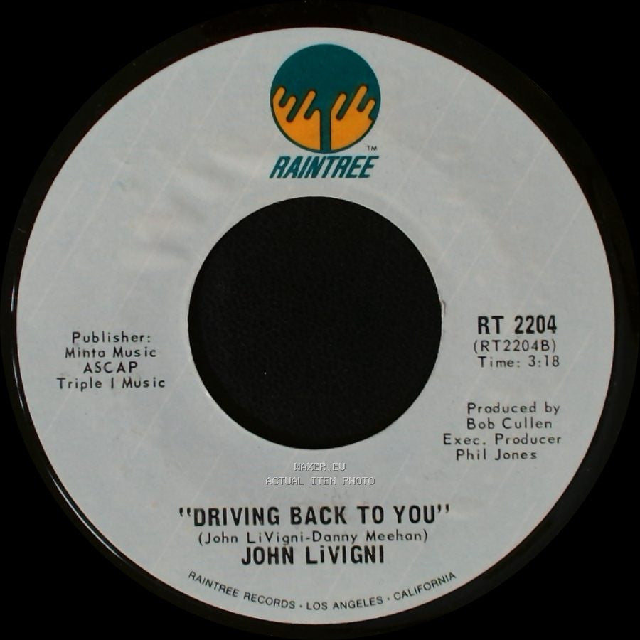 John Livigni - Driving Back To You / Machines side B