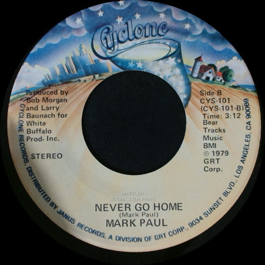 Mark Paul - I'm Gonna Love You / Never Go Home side B