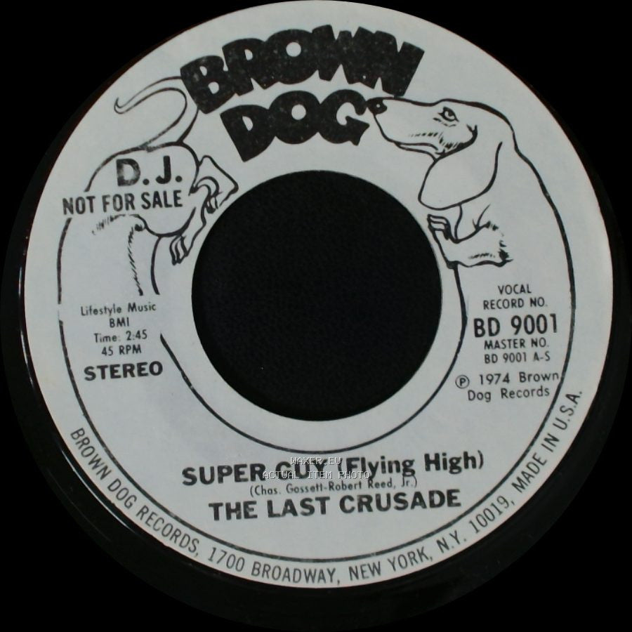 The Last Crusade - Super Guy (Flying High) / Super Guy (Flying High) side B