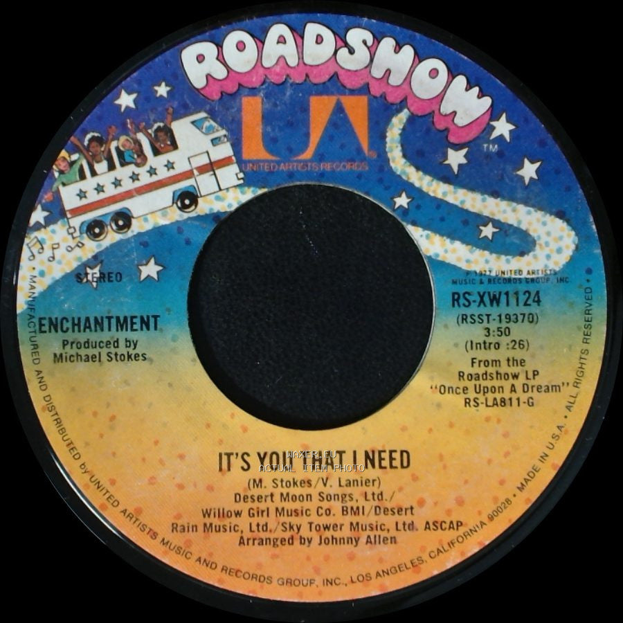Enchantment - It's You That I Need / Sunny Shine Feeling side A