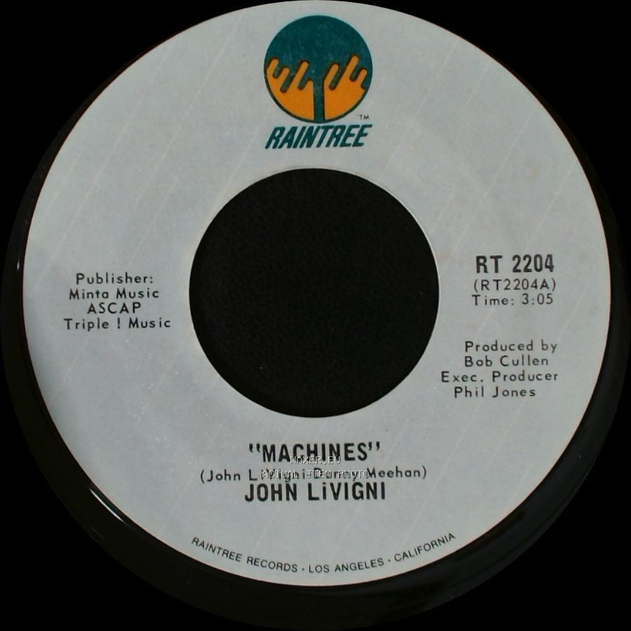 John Livigni - Driving Back To You / Machines side B