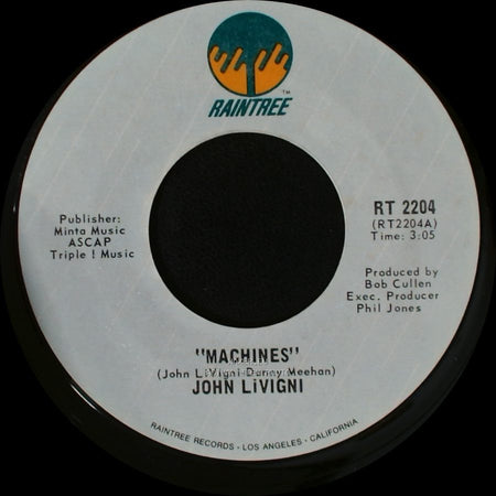 John Livigni - Driving Back To You / Machines side B