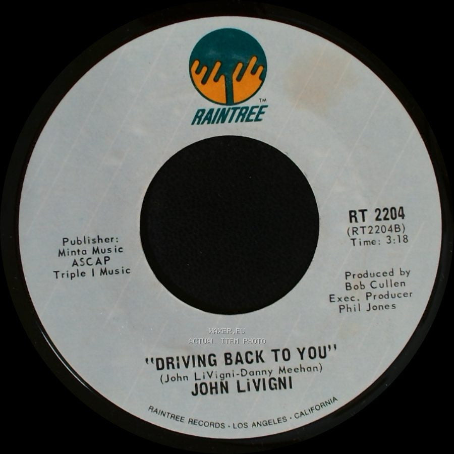 John Livigni - Driving Back To You / Machines side B