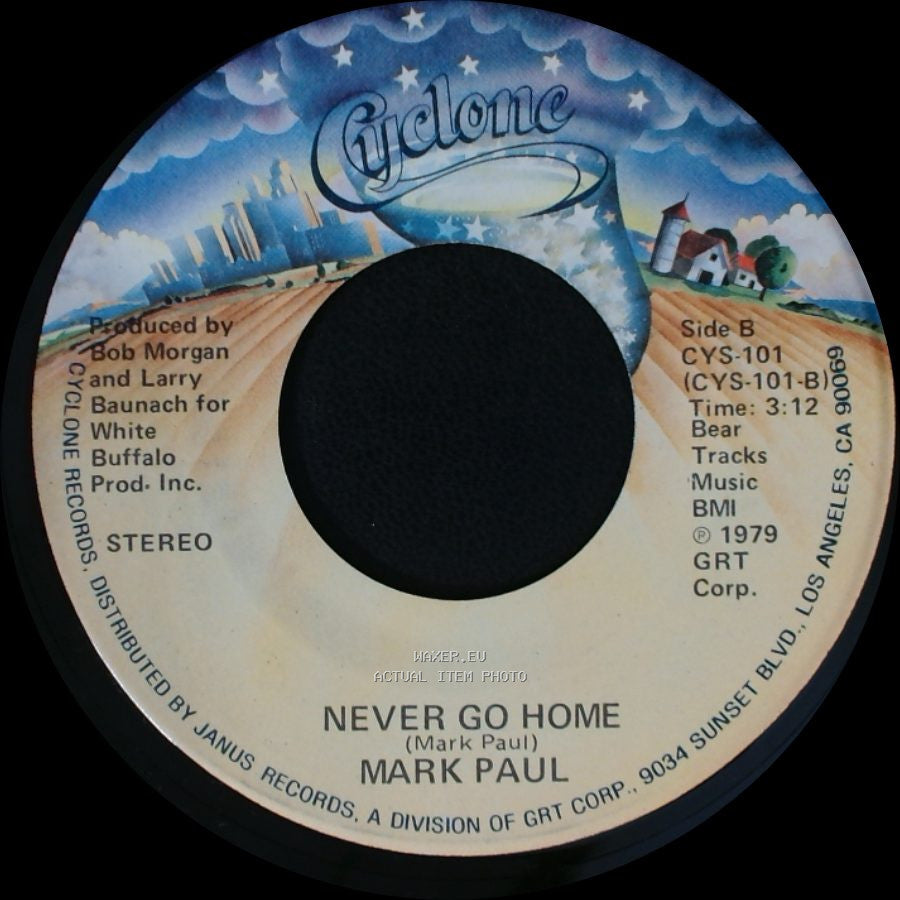 Mark Paul - I'm Gonna Love You / Never Go Home side B