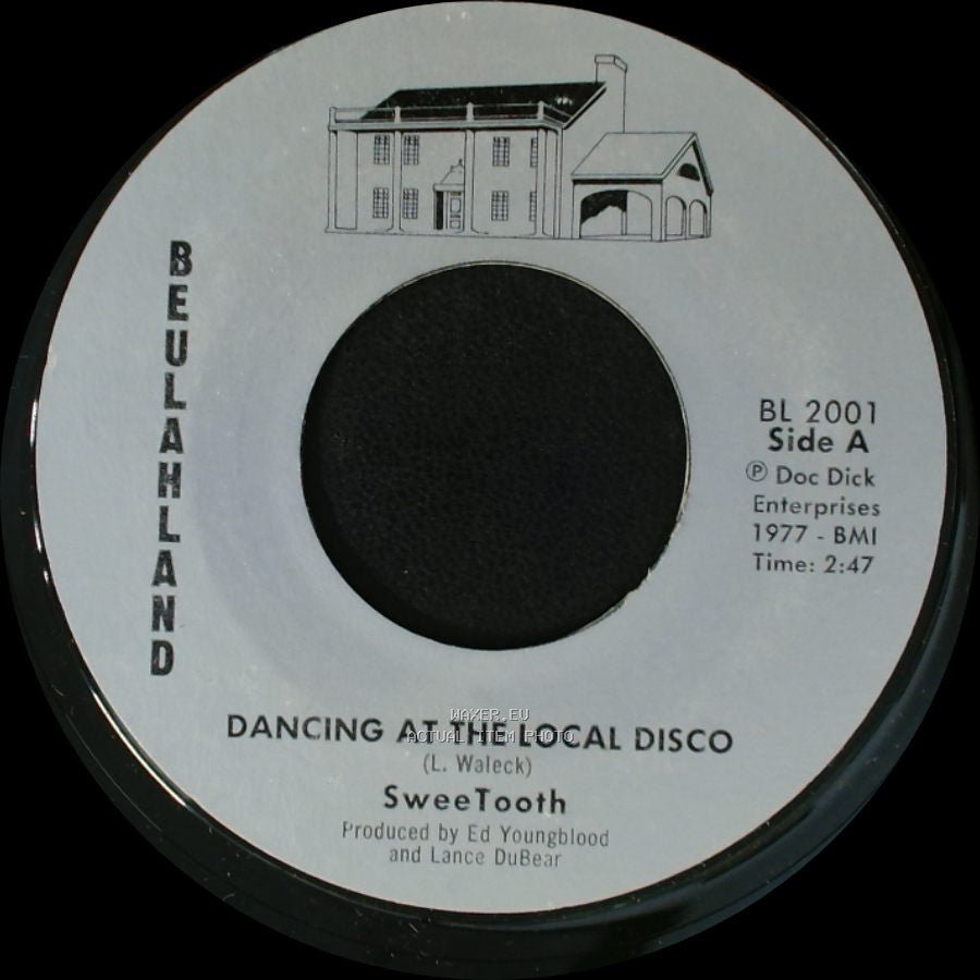Sweetooth - Dancing At The Local Disco / Johnny Don't Shoot That Gun Off side A