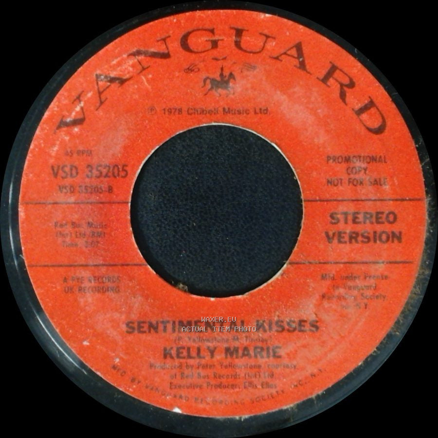 Kelly Marie - Sentimental Kisses / Make Love To Me side A