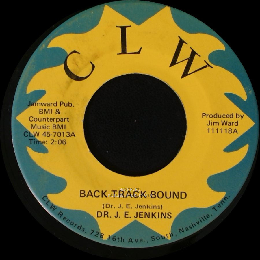 Dr. J. E. Jenkins - It's Raining Outside / Back Track Bound side B