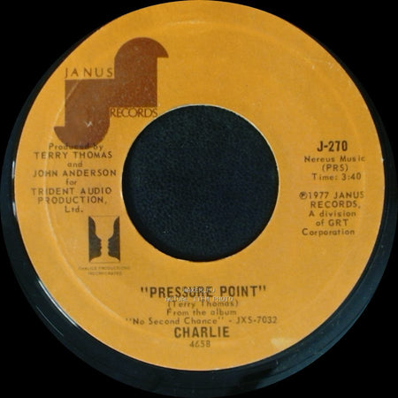 Charlie - Pressure Point / Turning To You side A